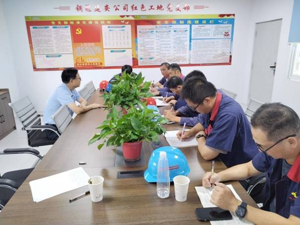 公司開展第三季度安全、環(huán)保、消防綜合檢查 